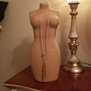 Feather necklace